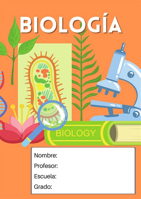 portadas para biologia